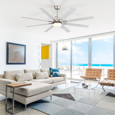 52-Inch Smart Ceiling Fan With Lights