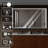 Briargate Metal Wall Mirror with Shelves-1522474172