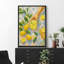 «Lemon Drink and Fruits Art», reproduction d'art sur toile encadrée-1457290881-1457290879