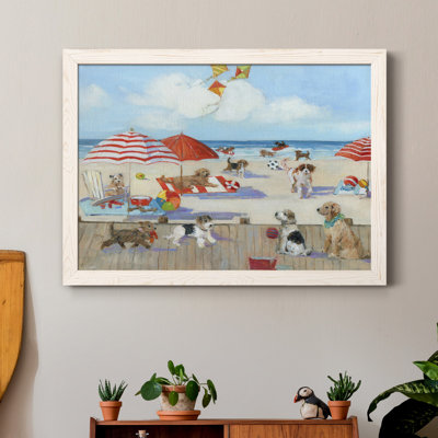 " Beach Bark Park II " Painting Print