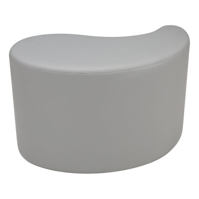 Shapes Series II Modular Collaborative Soft Seating Teardrop Stool with Foam Padded Seat