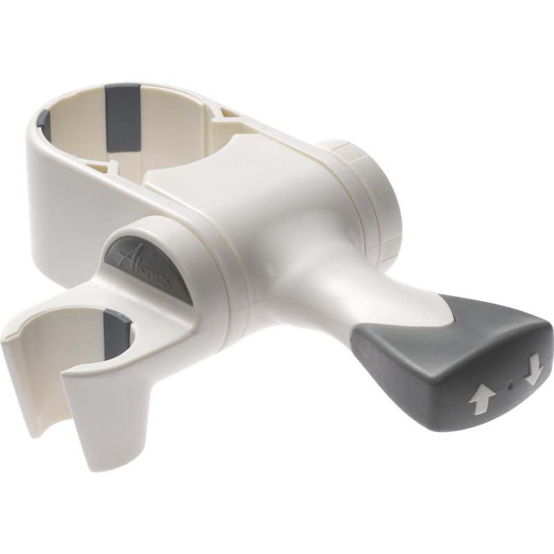 Support mural universel pour douche à main Ada Grab Bar Universal, Blanc