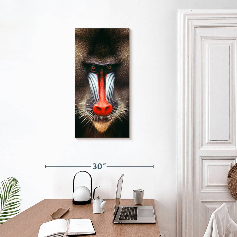 Monkey Head, 30" H x 15" W