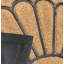 Tapis de porte polyvalent à envers en caoutchouc beige antidérapant