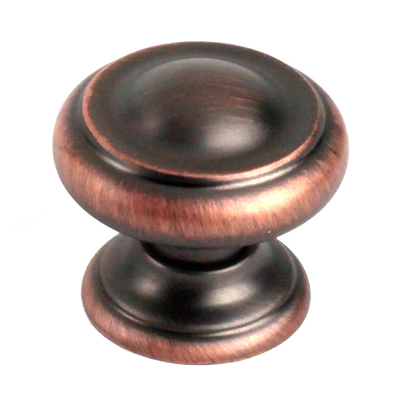 Poignée champignon de diamètre 1 1/8 po Bocci, Bronze huilé