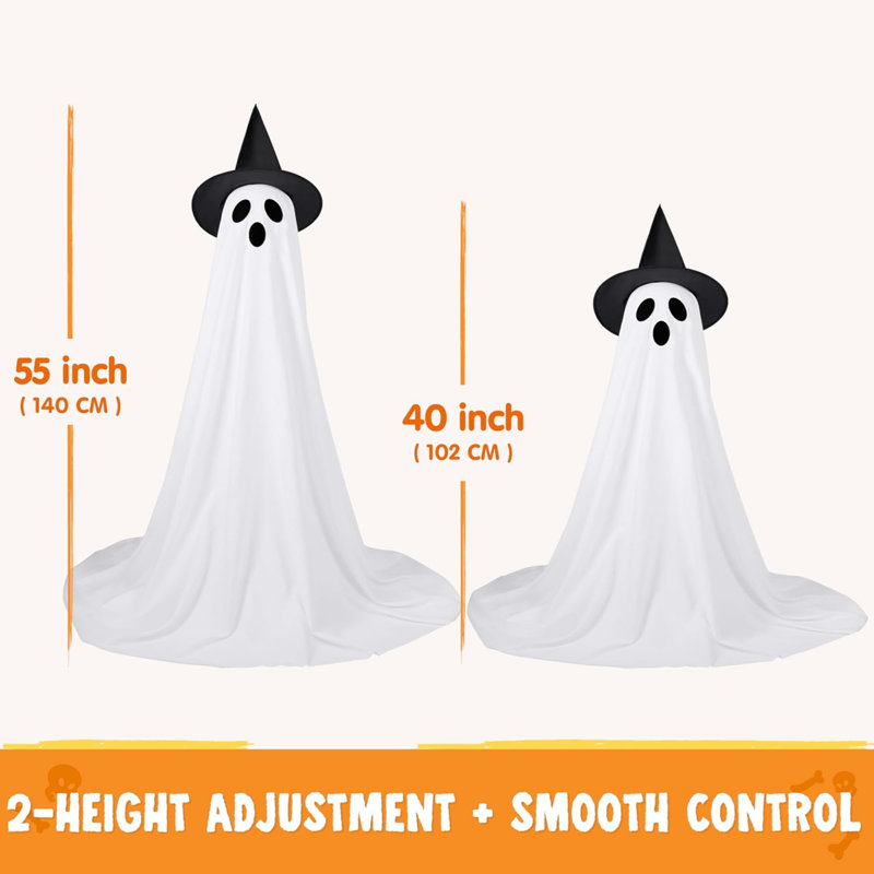 Halloween Ghost Stuffed Holiday Accent