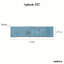 Splash 3" x 12" Subway Wall Tile-63211678