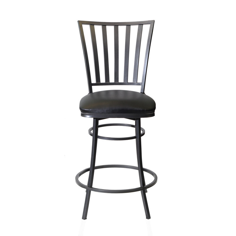 Tabouret pivotant Konen, Tabouret de comptoir (siège d’une hauteur de 24
