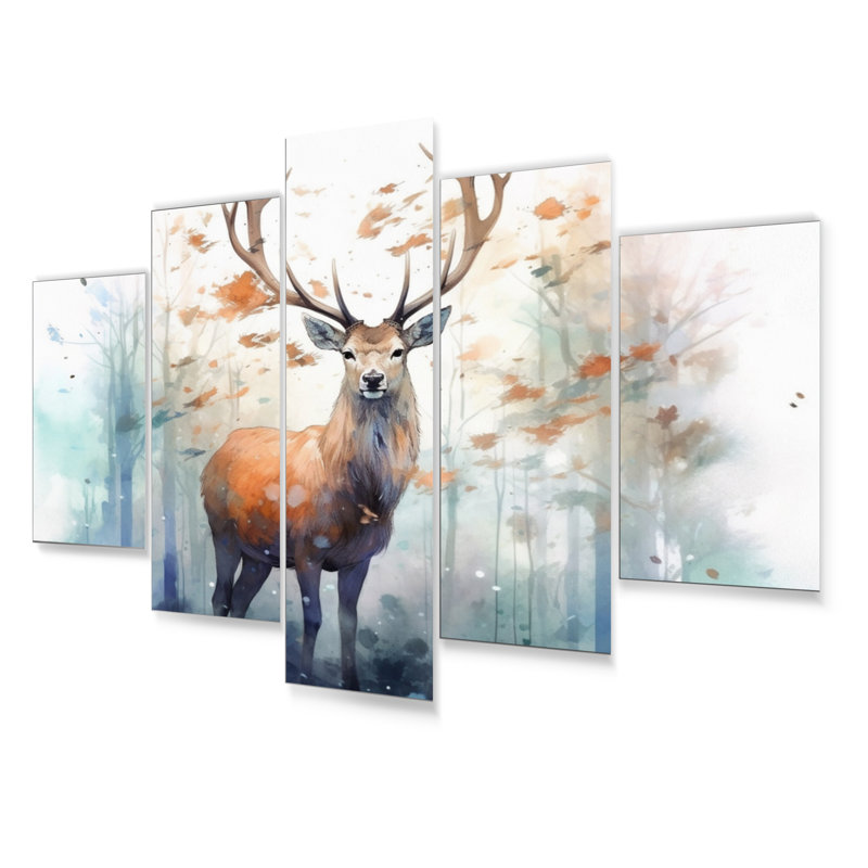 Rustic Animals Wall Decor on Metal