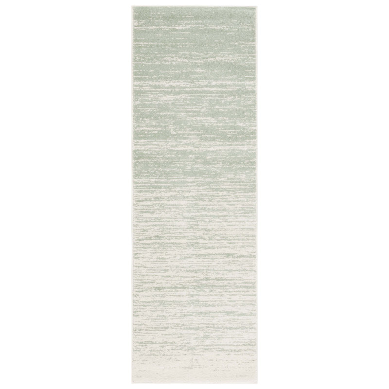 Tapis de performance abstraite Arrietty, Tapis de couloir 2 pi 6 po x 6 pi
