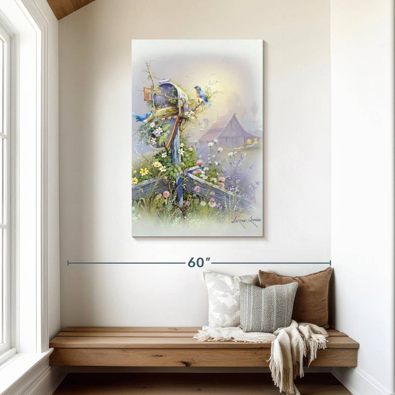 Brampt Mailbox Bird Nest, 45" H x 30" W