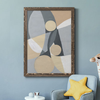 Millenium I - Peinture sur toile encadrée