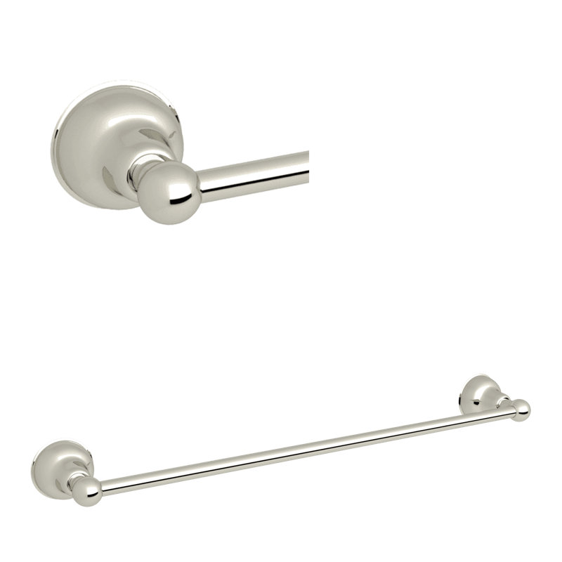 Arcana™ 24" Towel Bar, Polished Nickel, 2.5" H x 30" W x 3" D