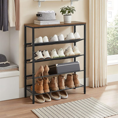 25 Pair Shoe Rack