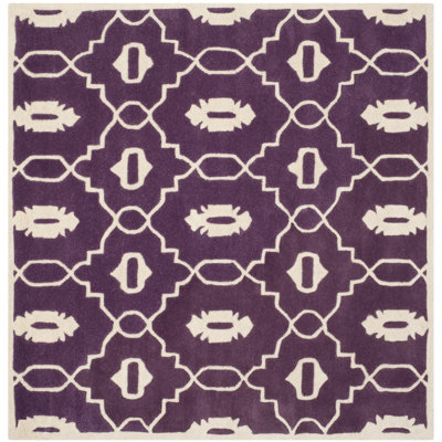 Carolene Hand Tufted Wool Geometric Rug