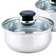 Symple Stuff 6 Pieces Stainless Steel Cookware Set