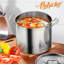 NutriChef 20 Quarts Stainless Steel Stock Pot
