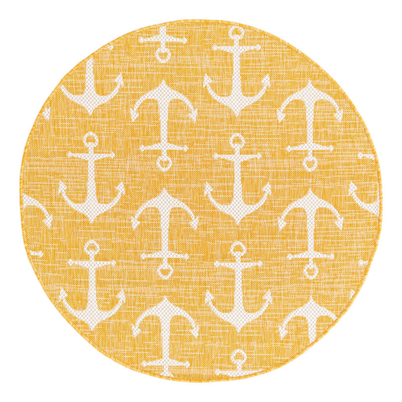 Indoor / Outdoor Rug, Round 4'