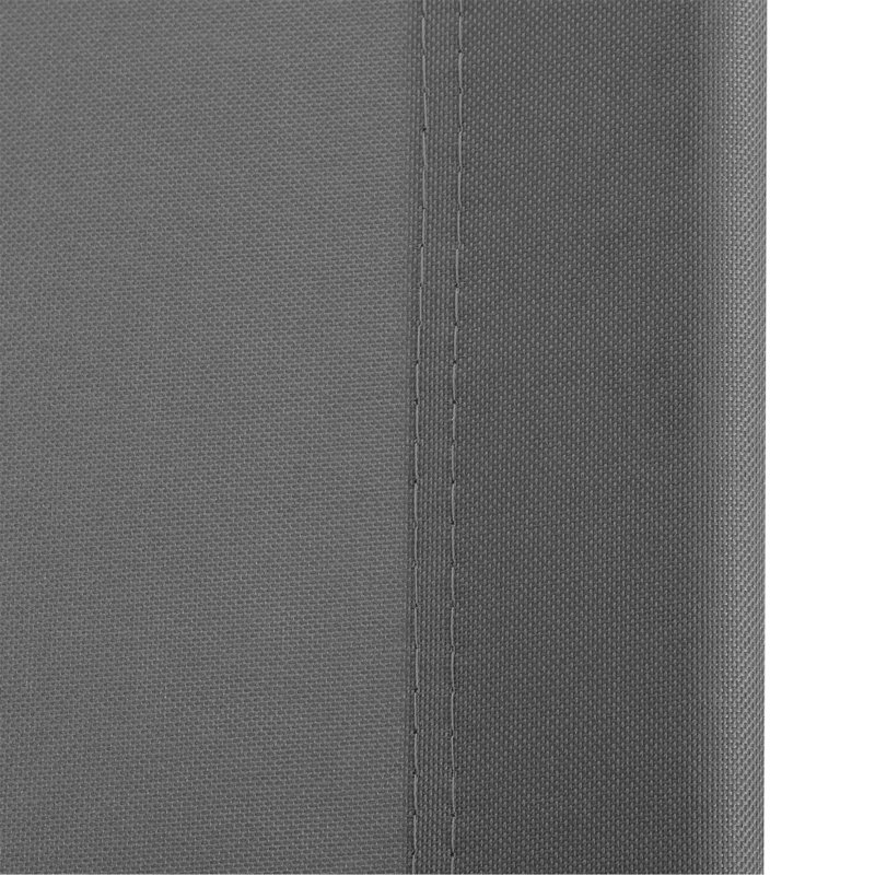 Méridiennes pliantes 2 pièces, chaises de bronzage d'extérieur avec dossier inclinable à 5 niveaux, structure en acier pour plage, cour, patio, gris foncé