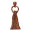 Statuette en bois faite à la main