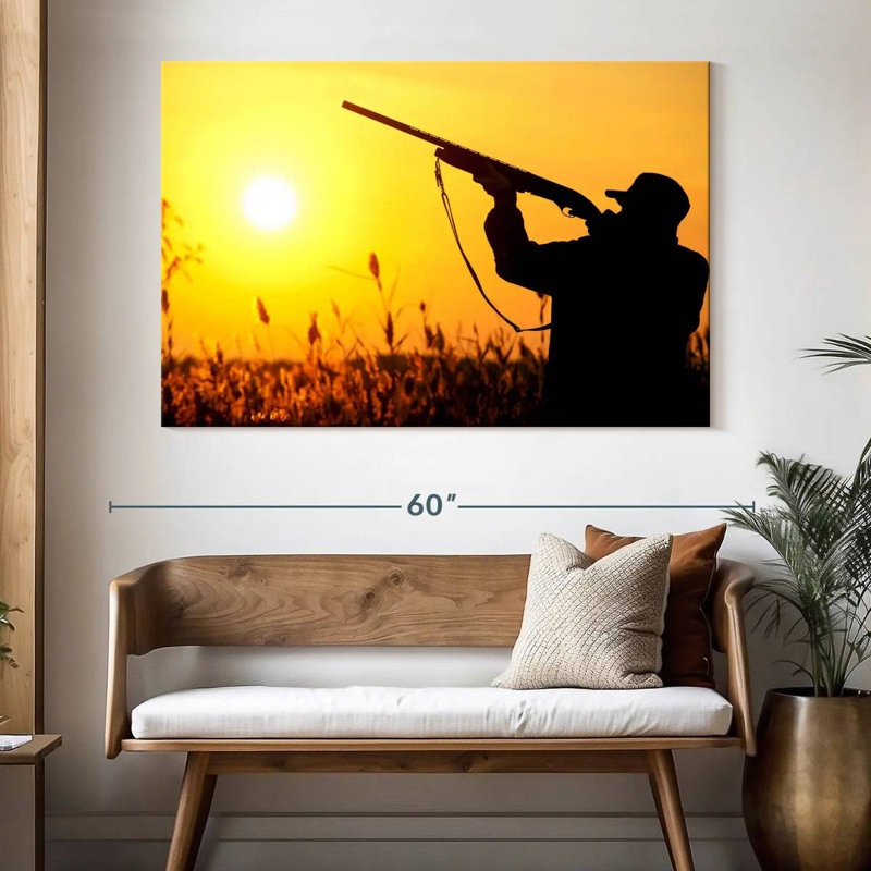 Senne Duck Hunt, 34" H x 51" W