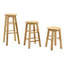 Oakmont Counter Stool with Solid Wood Frame