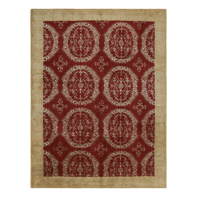 Hand Knotted Area Rug