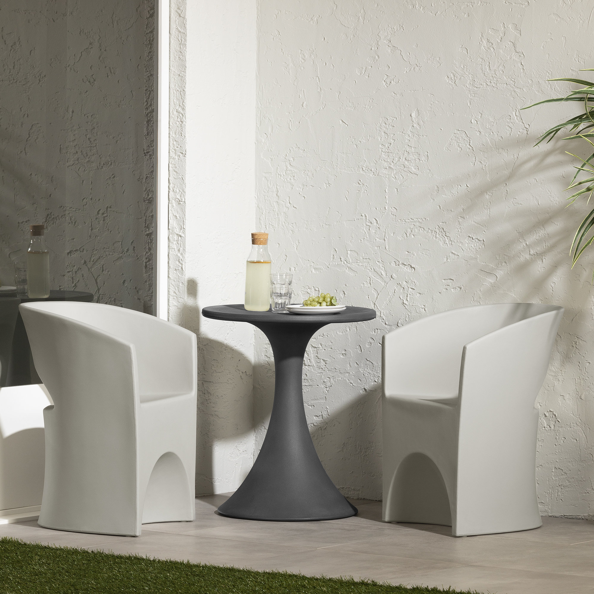 South Shore Dalya Plastic Bistro Table | Wayfair