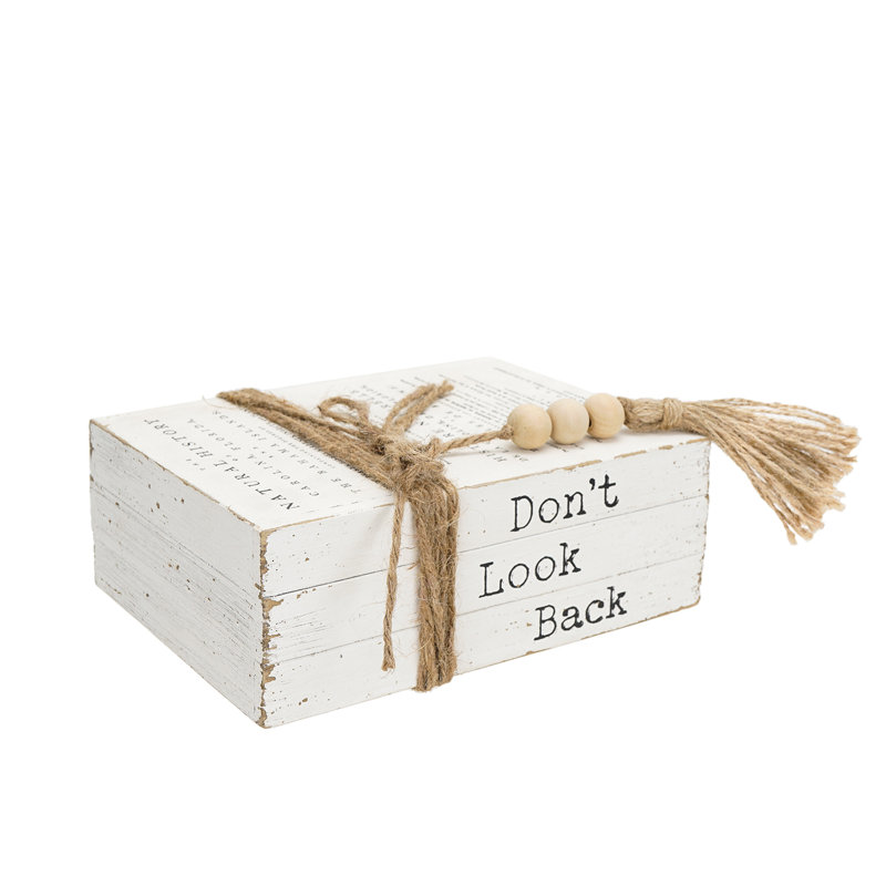 Citation inspirante en bois Kegelman