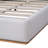 Upholstered Bed Frame With Wingback Headboard-553512414