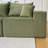 6-Piece Modular U-Shaped Sectional Sofa In Black
