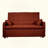 61-Inch Large-Size Living Room/Bedroom Fabric Sofa Bed Combination, Reinforced Iron Frame, Storage Pockets On Both Sides, Adjustable Backrest.-584119338