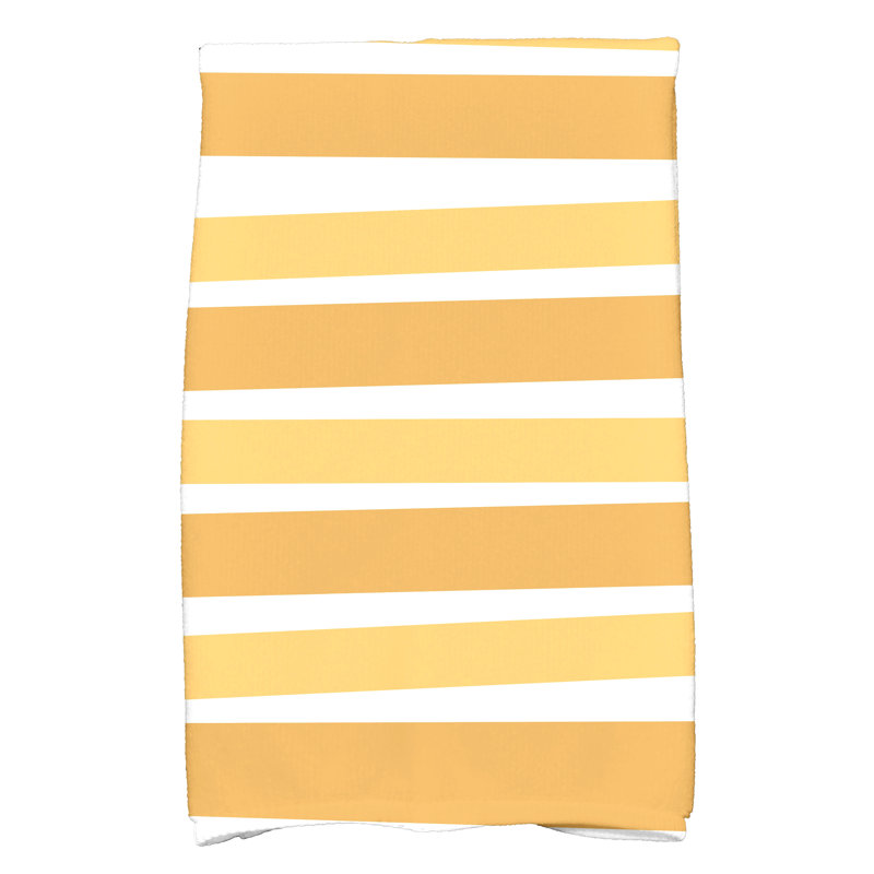 Stripe Tea Towel Kitchen Towel, Yellow