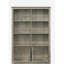 Bibliothèque l 47 "avec portes d'armoire