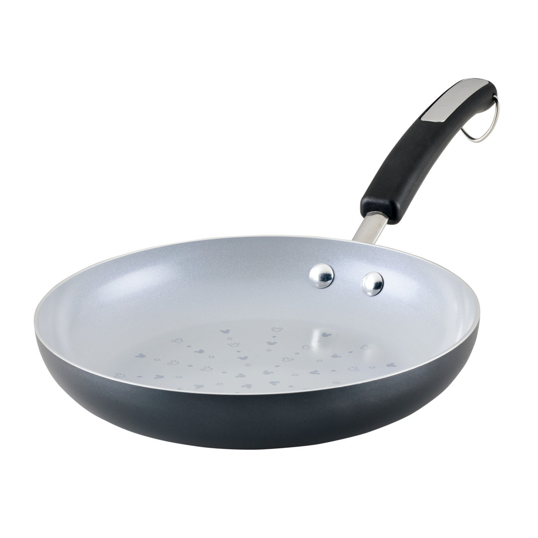 Farberware Disney Monochrome Ceramic Nonstick Frying Pan, Skillet 9.5 Inch, Black Farberware