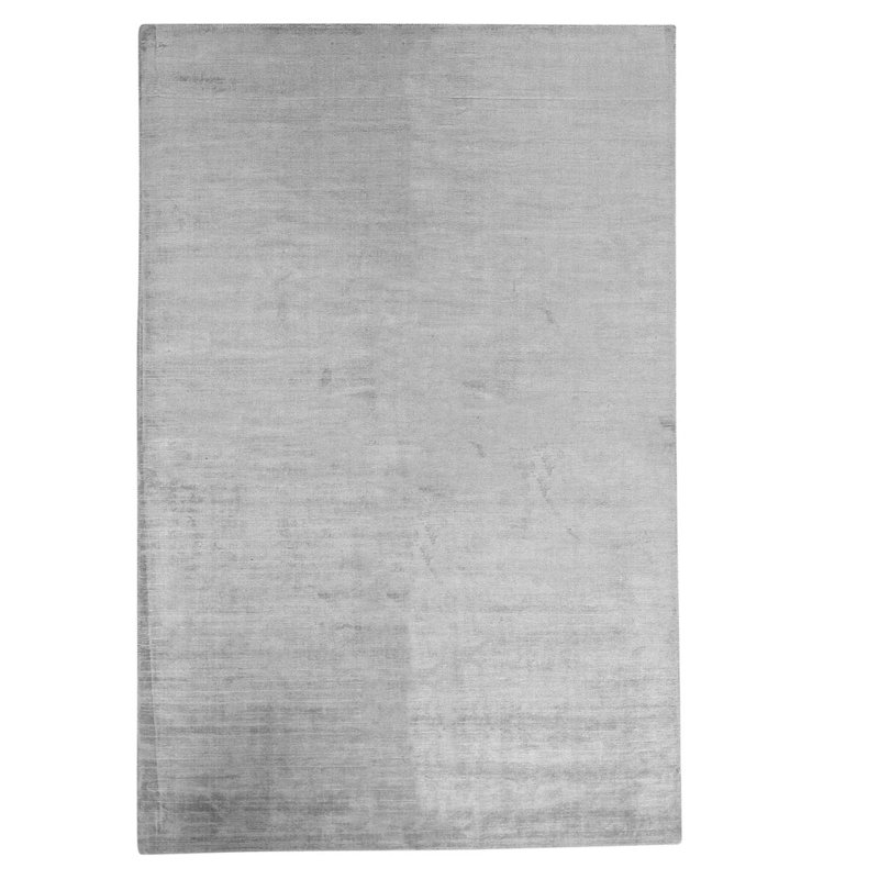 Area Rug in Silver