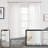 Semi Sheer Scalloped Edge White Coastal Beach Window Curtains for Living Room Bedroom 2 Panels Rod Pocket-1854734665-1869890795