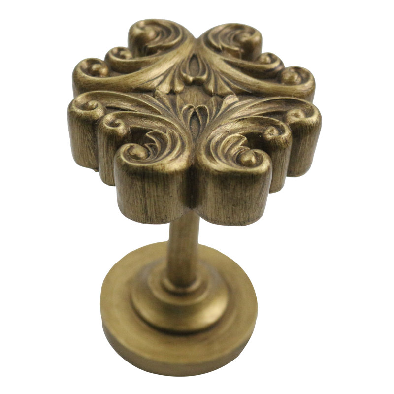 Retenue de rideau Elie Acanthus Medallion, Doré de la Renaissance