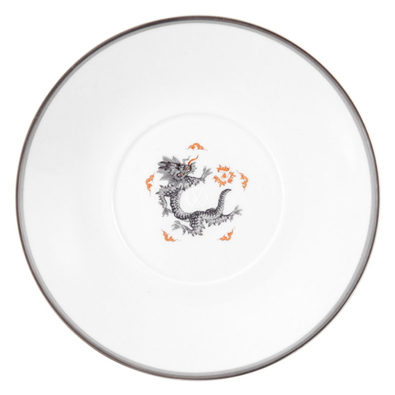 Soucoupe 6 po dragon Ming