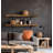 Dellaney 2 Piece Poplar Bracket Shelf-2103525879