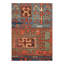 ANTIQUE CAUCASIAN TRIBAL KAZAK RUG 4' X 7'4''