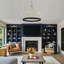 Lustre circulaire en coton 6 lumières Modern Cottage-18660337