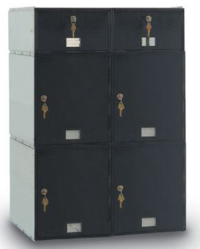 Postal Products Unlimited, Inc. Guardian 6 Door Rear Load Rack Ladder ...