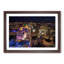 Aerial View of the Las Vegas Strip in Abstract - Picture Frame Graphic Art Print-55683044-55683042