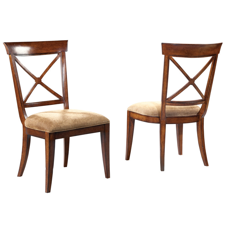 Mylah 19'' H Upholstered Cherry Side Chair