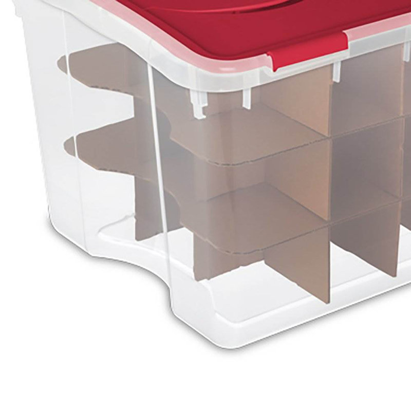 45 Ornament Storage Plastic Storage
