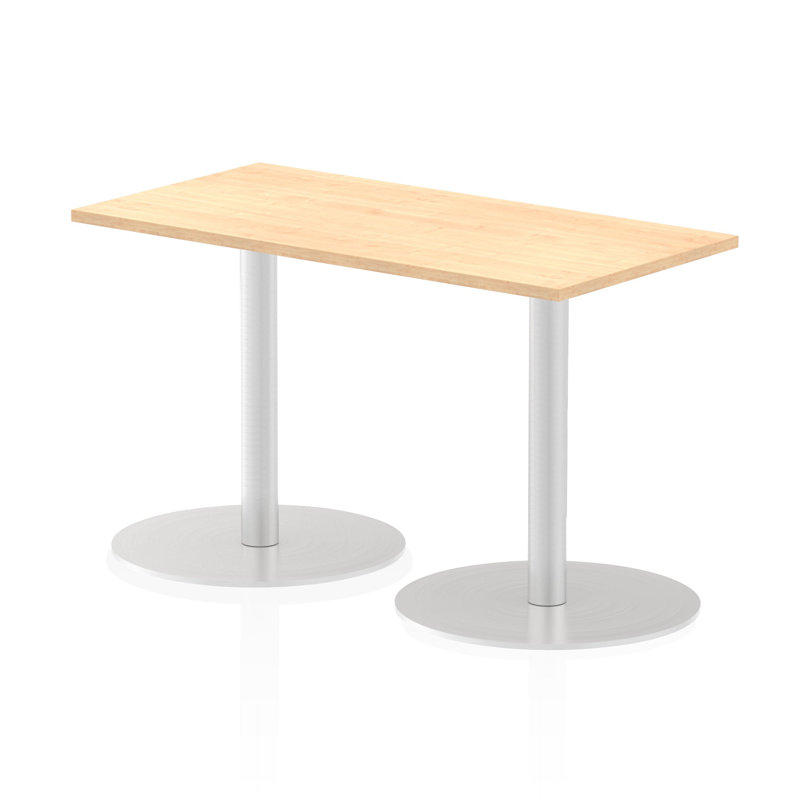 Leondre Rectangle Manufactured Wood Conference Meeting Table, Maple, 72.5cm H x 120cm W x 60cm D