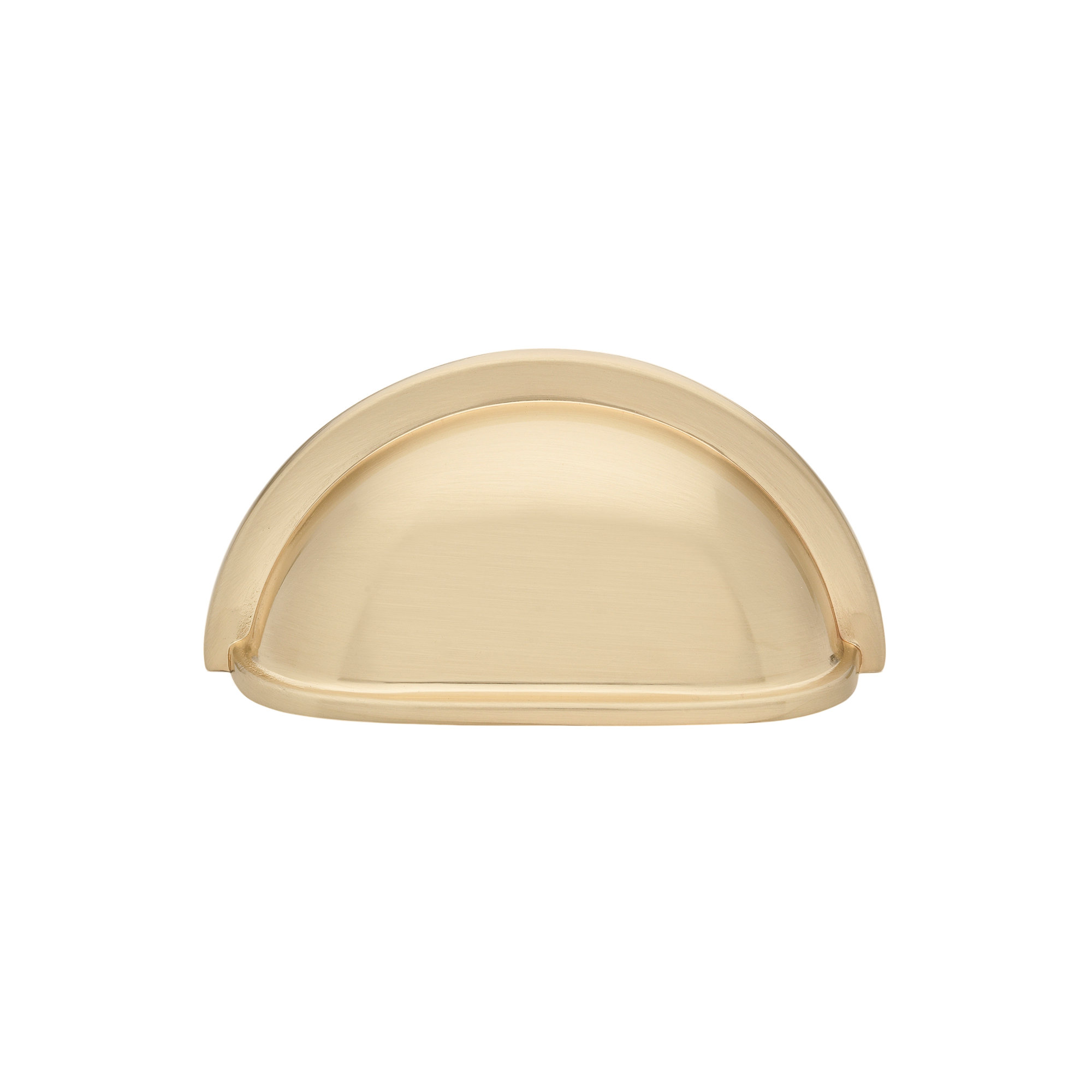 Classic 3" Center to Center Cup/Bin Pull, Champagne Gold