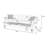 Adjustable Storage Sofa Loveseat
