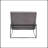 Lopardo Waiting Room Chair with Metal Frame-1640352615